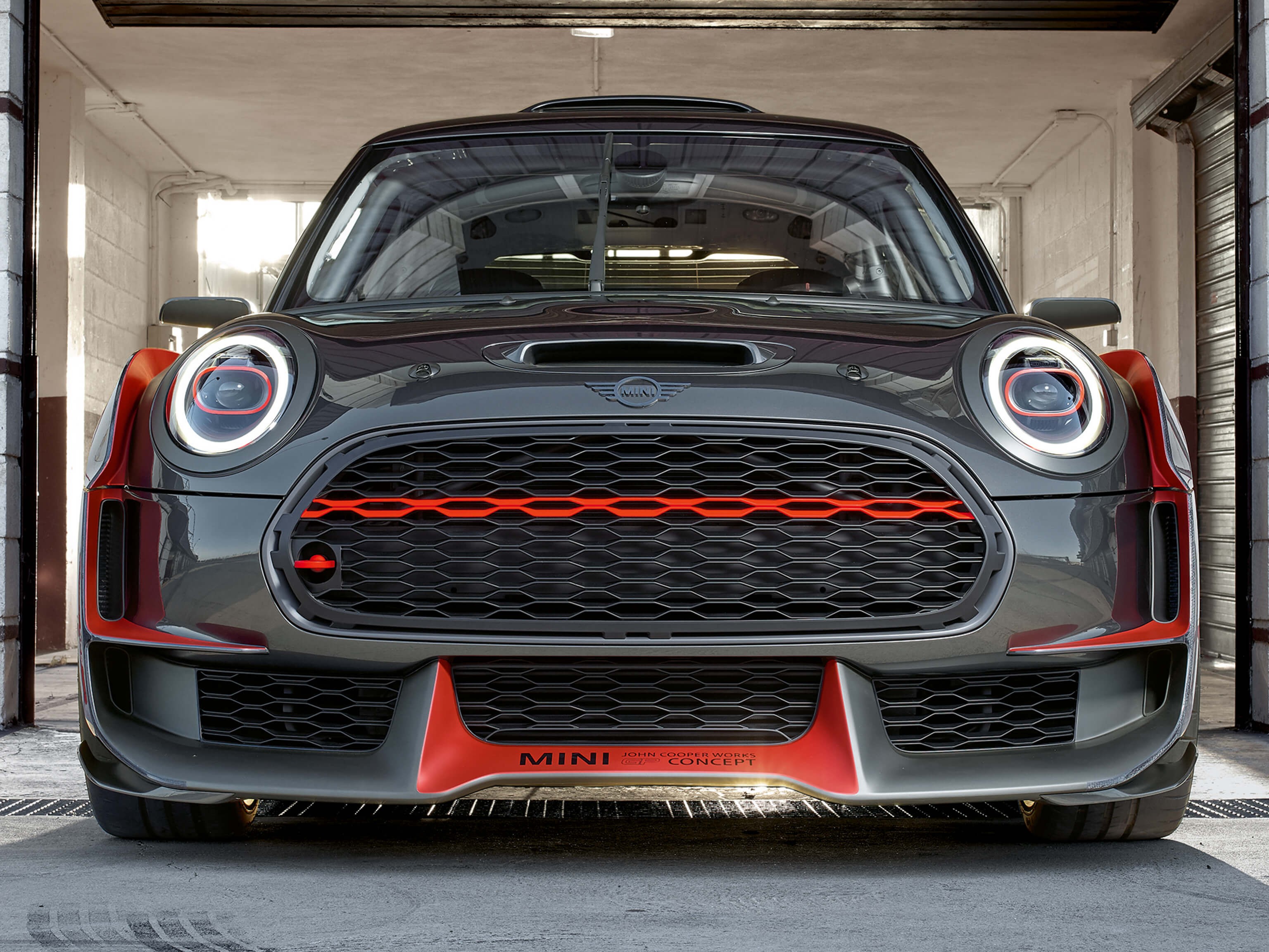 MINI John Cooper Works GP Concept – front view/grille MINI John Cooper Works GP Concept – front view/grille